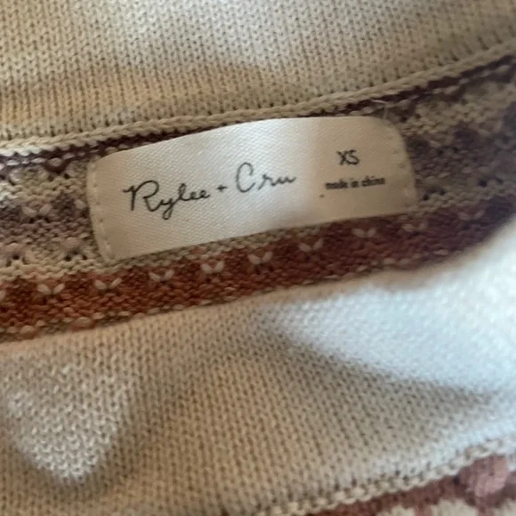 Rylee & Cru boxy knit tshirt - Picture 3 of 4